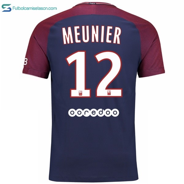 Camiseta Paris Saint Germain 1ª Meunier 2017/18